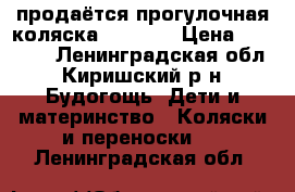 продаётся прогулочная коляска AroTeam › Цена ­ 10 000 - Ленинградская обл., Киришский р-н, Будогощь  Дети и материнство » Коляски и переноски   . Ленинградская обл.